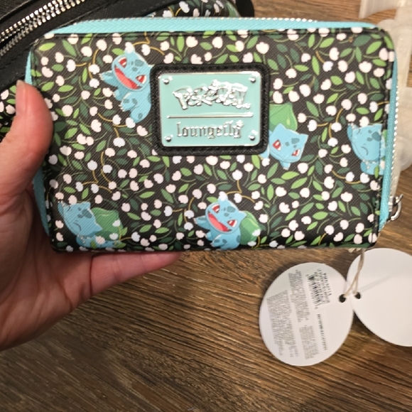 Loungefly Pokémon Backpack and Wallet - Black and Blue - Picture 7 of 7